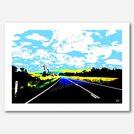 Country Road - leaving town